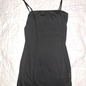 FREE WITH ANY PURCHASE! SHEIN black sheen slip dress